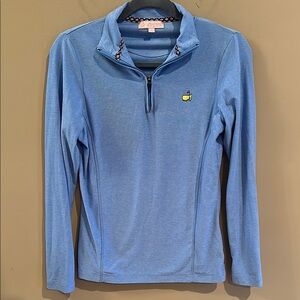 Peter Millar Women's Masters Baby Blue
Quarter Zip Size small